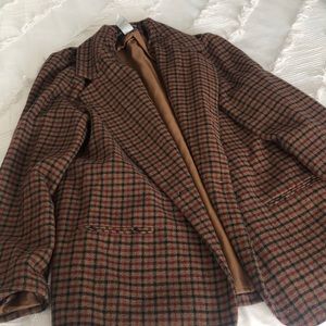 Vintage Oversized Blazer/ Wool Coat